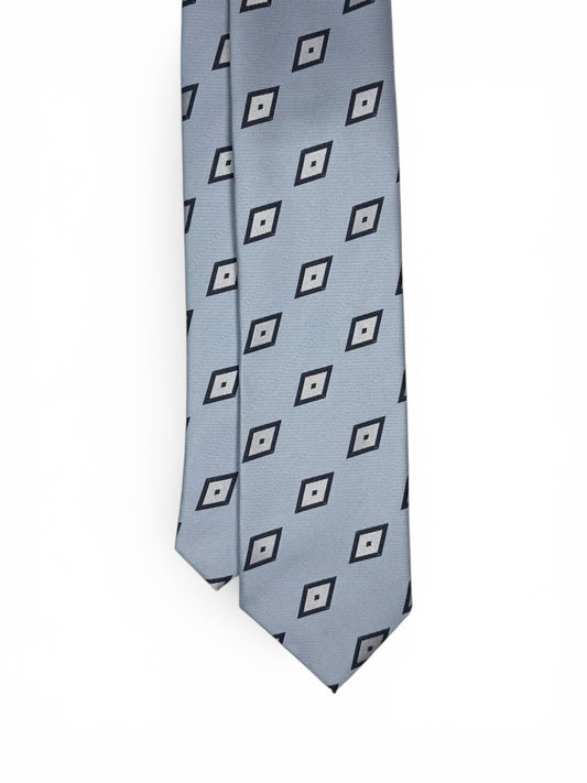 Sky Blue Foulard Tie
