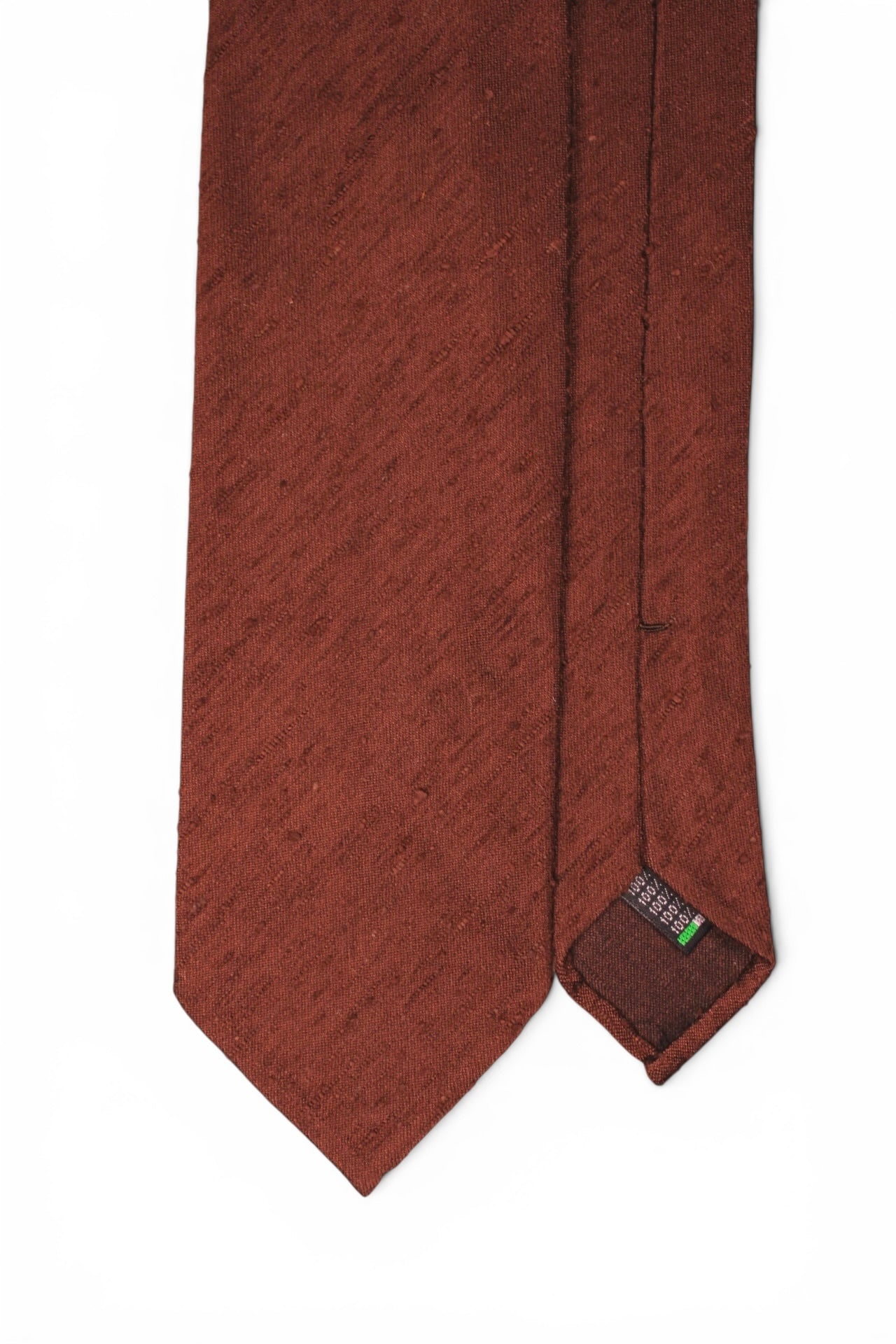 Rust Shantung Tie