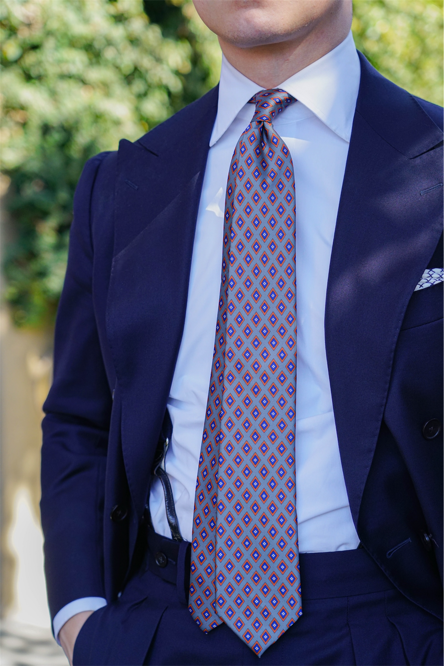 Green Diamond Tie
