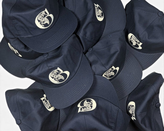 Navy CB Logo Hat